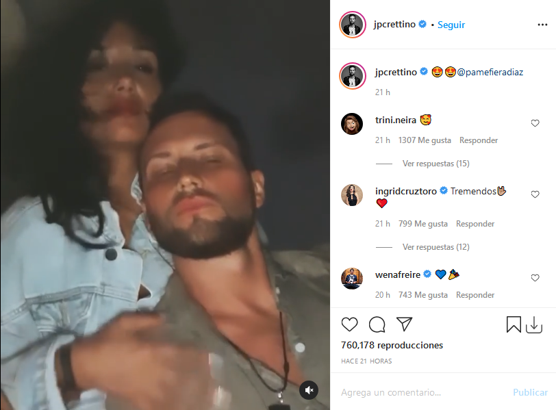 pamela diaz y jean phillipe cretton