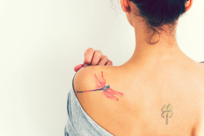 Tatuajes acuarela: la bella tendencia que gana popularidad esta primavera