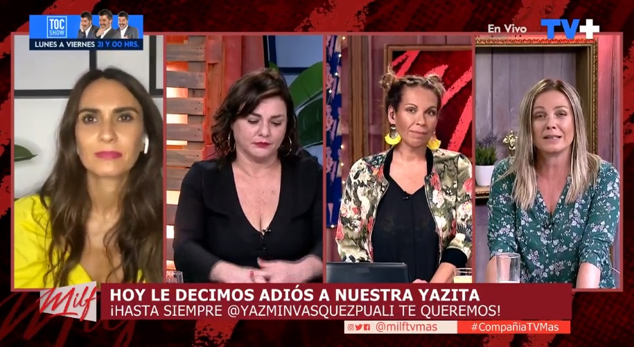 Yazmín Vásquez milf despedida