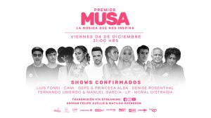 ¡Aquí puedes ver la transmisión de los Premios Musa!