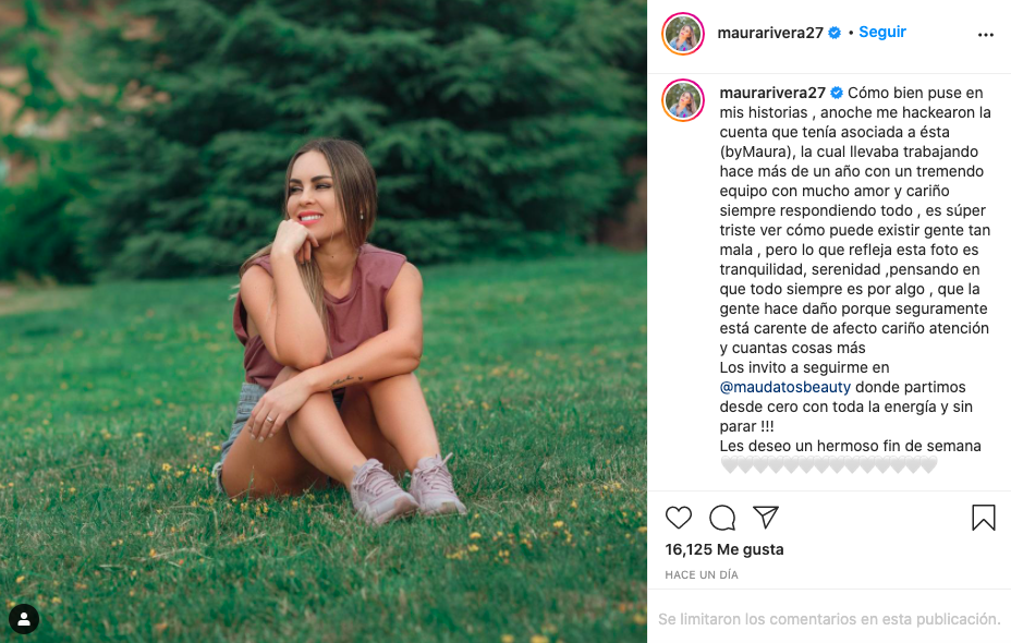 Maura Rivera Instagram