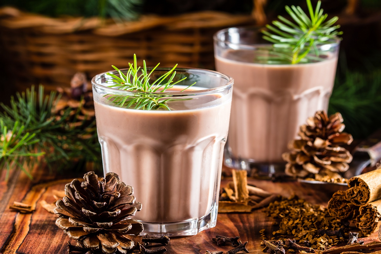 Cola de mono tragos de navidad