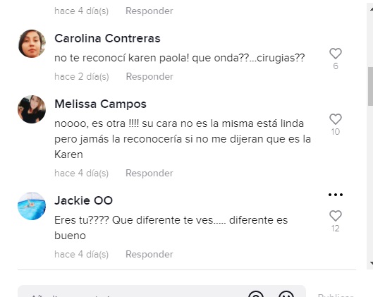 karen es criticada por su apariencia