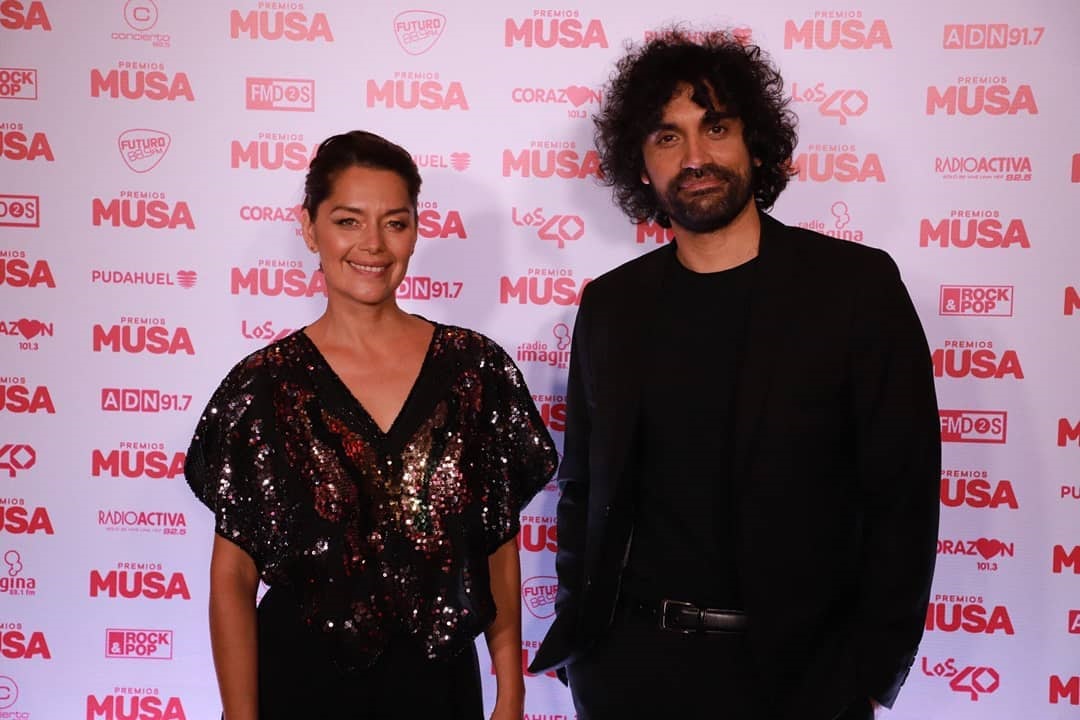 Elvira Cristi y Felipe Contreras en Premios Musa