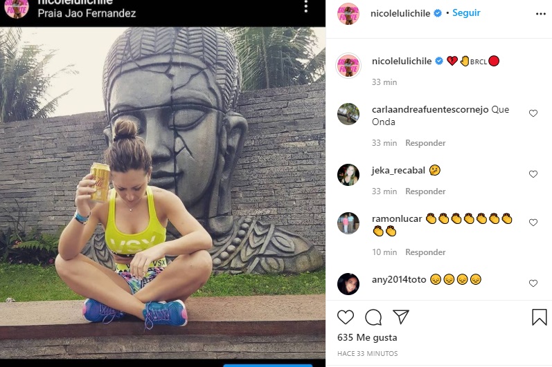 las estrañas publicaciones de nicole moreno