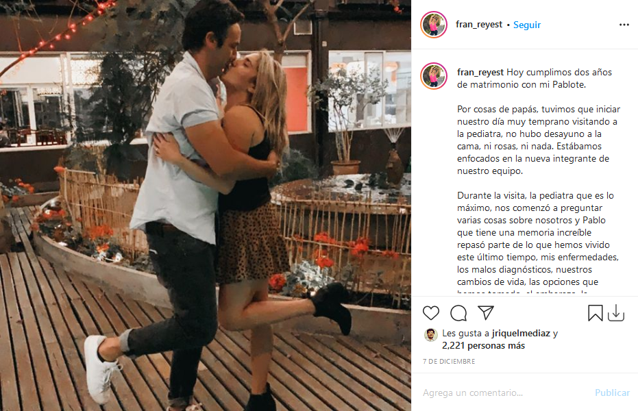 fran reyes matrimonio