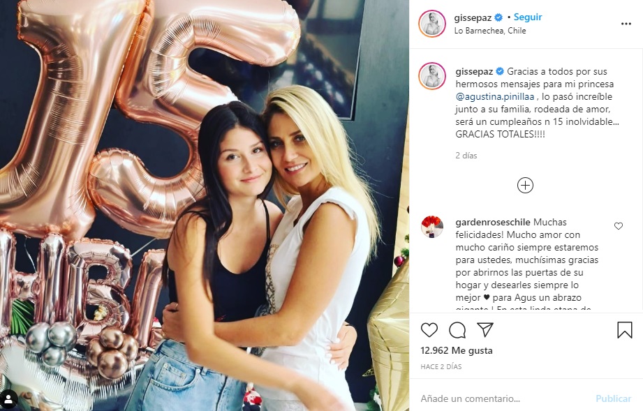 la periodista y su hija 