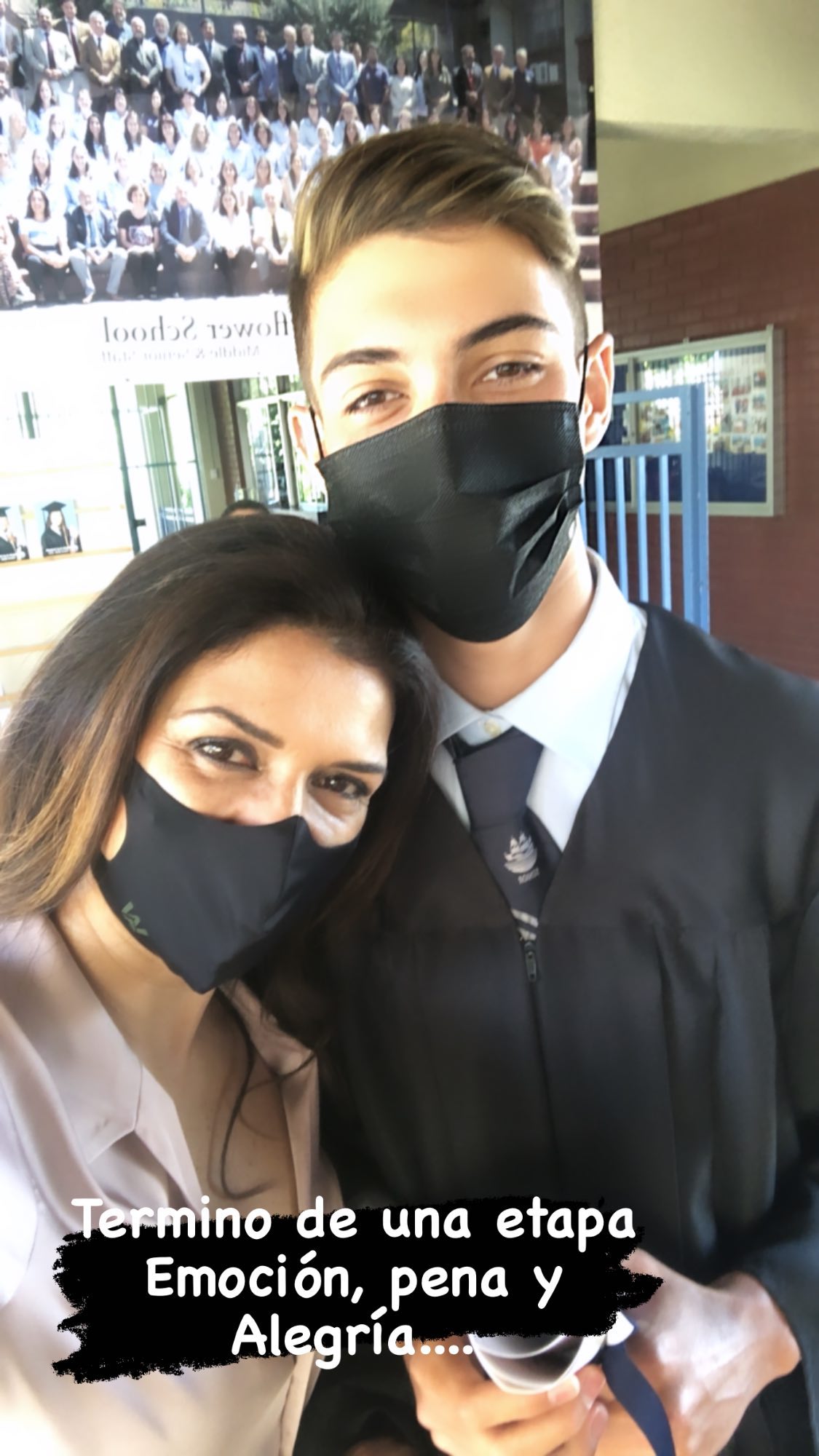 graduacion hijo Fernando Solabarrieta e Ivette Vergara