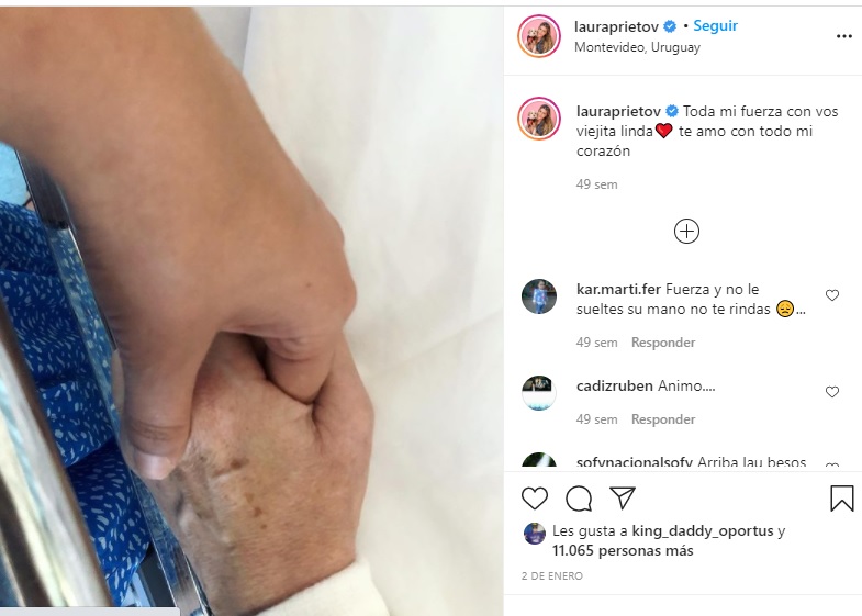 laura prieto contó que no ha podido ver a su mamá por la pandemia 