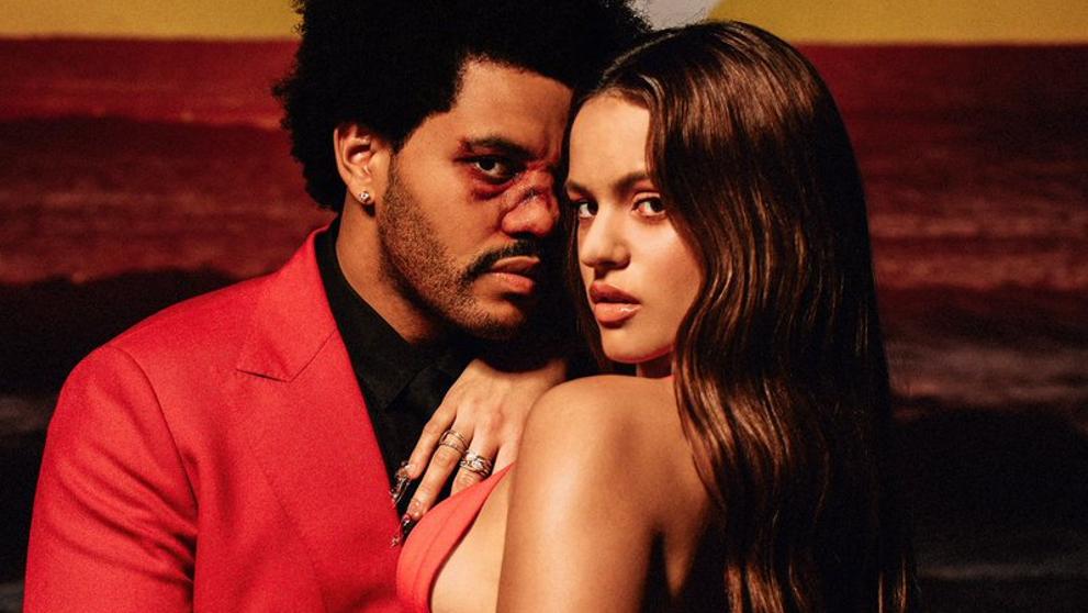 The Weeknd y Rosalía estrenan remix de 'Blinding lights'