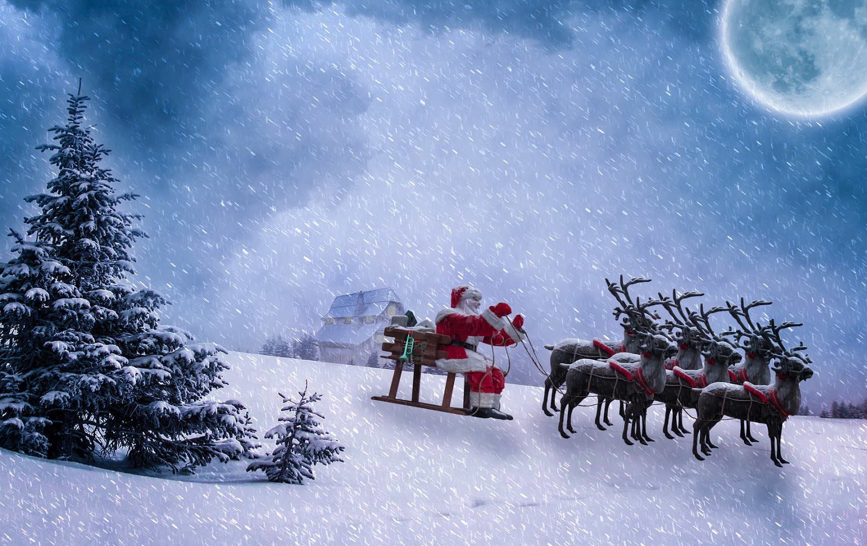 ¿Dónde va el Viejito Pascuero? Revisa su recorrido en vivo con la entrega de regalos