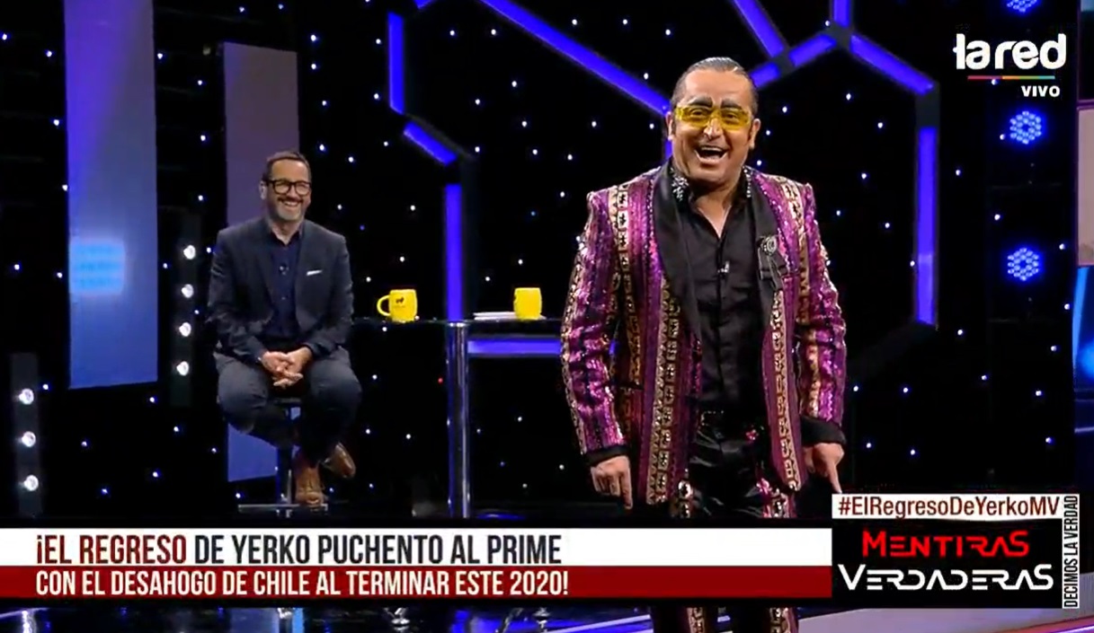 Yerko Puchento en Mentiras Verdaderas