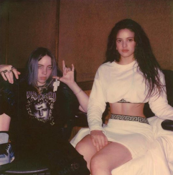 Billie Eilish y Rosalia