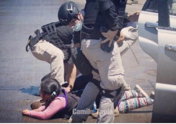 Detención Hija de Catrillanca