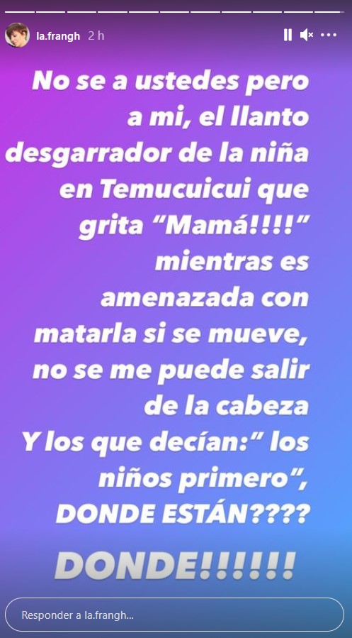 Storie Francisca García Huidobro