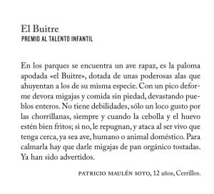 "Santiago en 100 palabras"