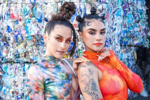 Denise Rosenthal y Flor de rap