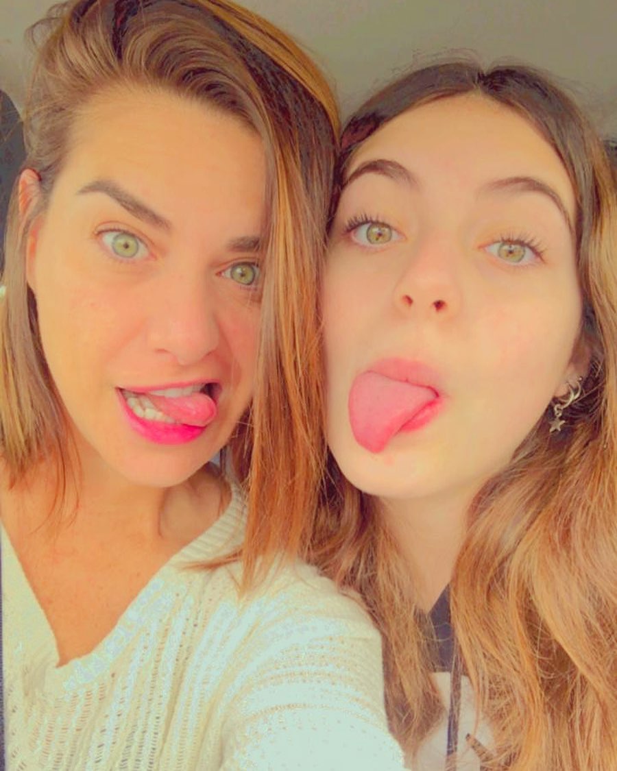 ingrid cruz y su hija