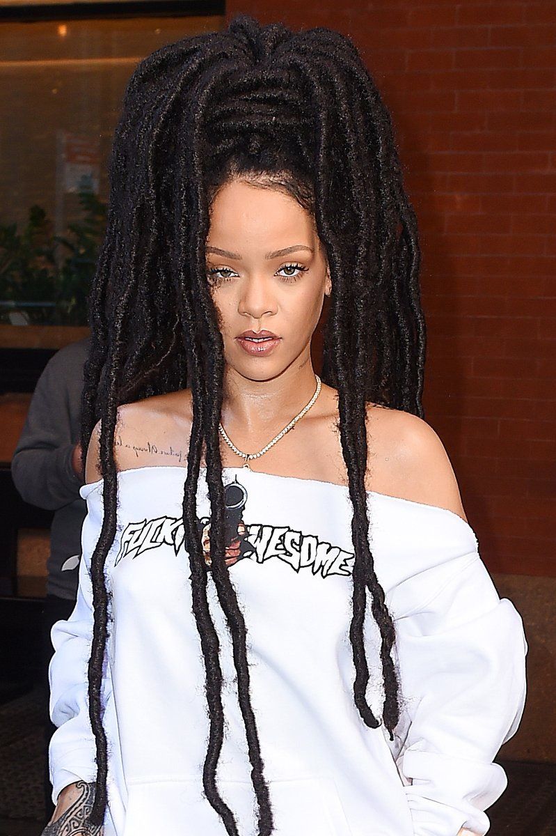Rihanna dreadlocks