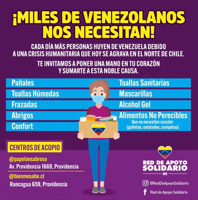 campaña de ayuda humanitaria colchane 