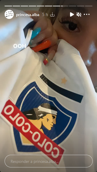 celebracion princesa alba colo colo famosos