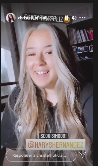 la joven se sometió a un cambio de look 