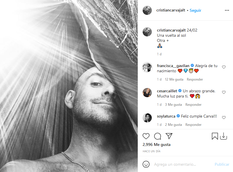 Cristian Carvajal Instagram