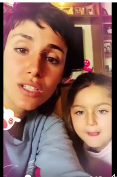 la actriz y su hija Miel sufrieron un accidente