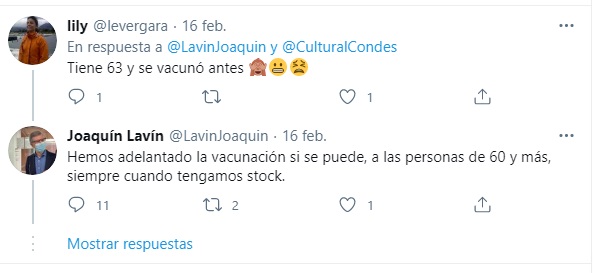 Joaquín Lavín responde a críticas por vacunación de Raquel Argandoña 