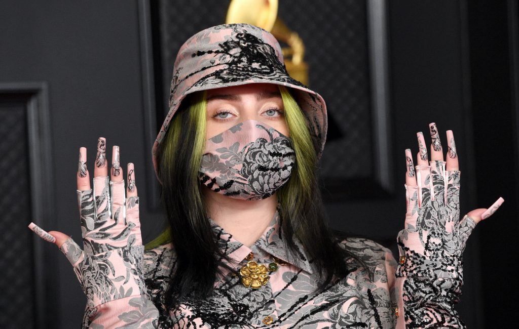 Billie Eillish en los Grammy's