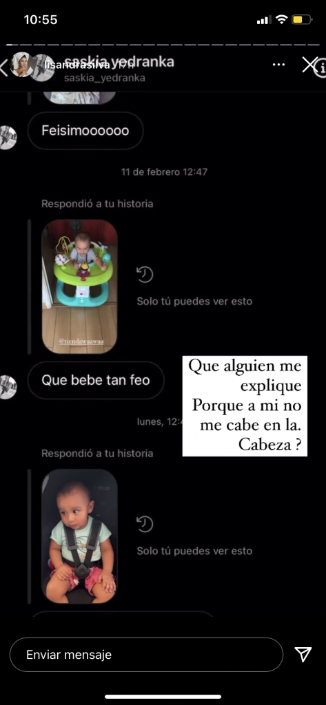 Lisandra Silva quiere denunciar a usuaria que trata a su hijo de "feo"