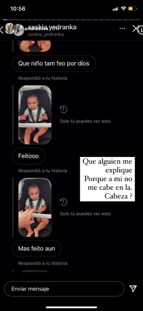 Lisandra Silva quiere denunciar a usuaria que trata a su hijo de "feo"