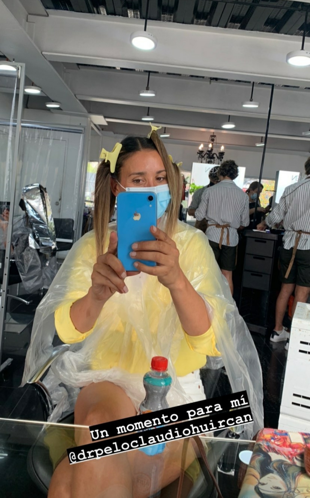 Francisca Ayala sorprendió con cambio de look. 