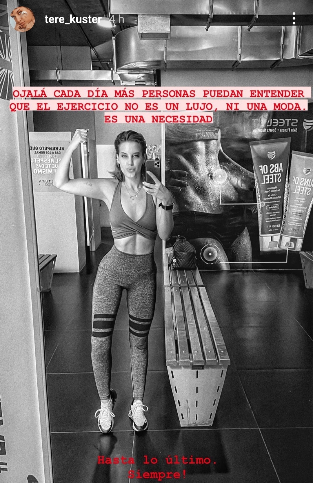 Tere Kuster se lanzó contra el Ministerio de Salud. 