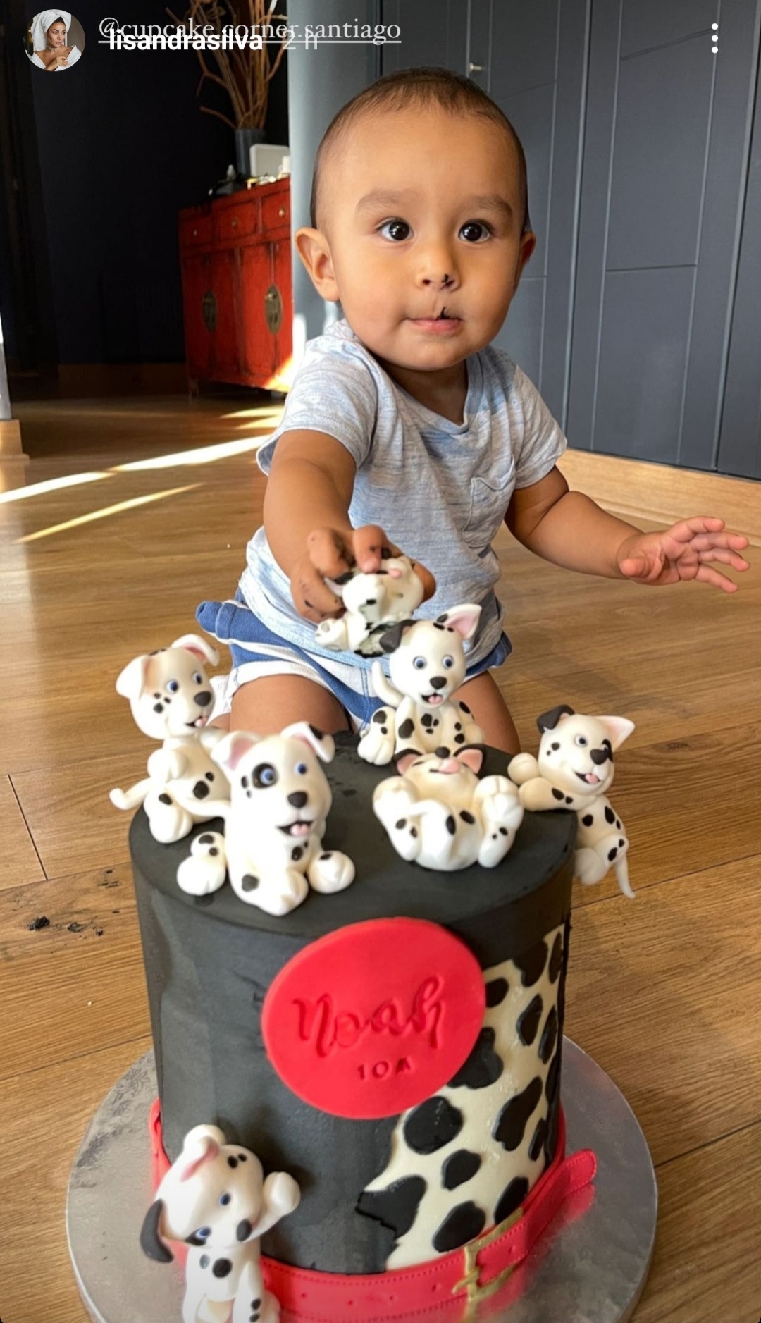 Así de grande está el hijo de Lisandra Silva y Raúl Peralta