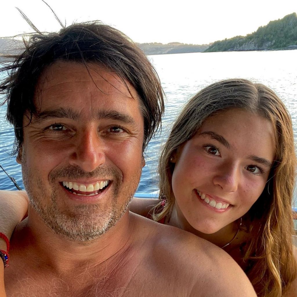 Jorge Zabaleta Y Su Hija