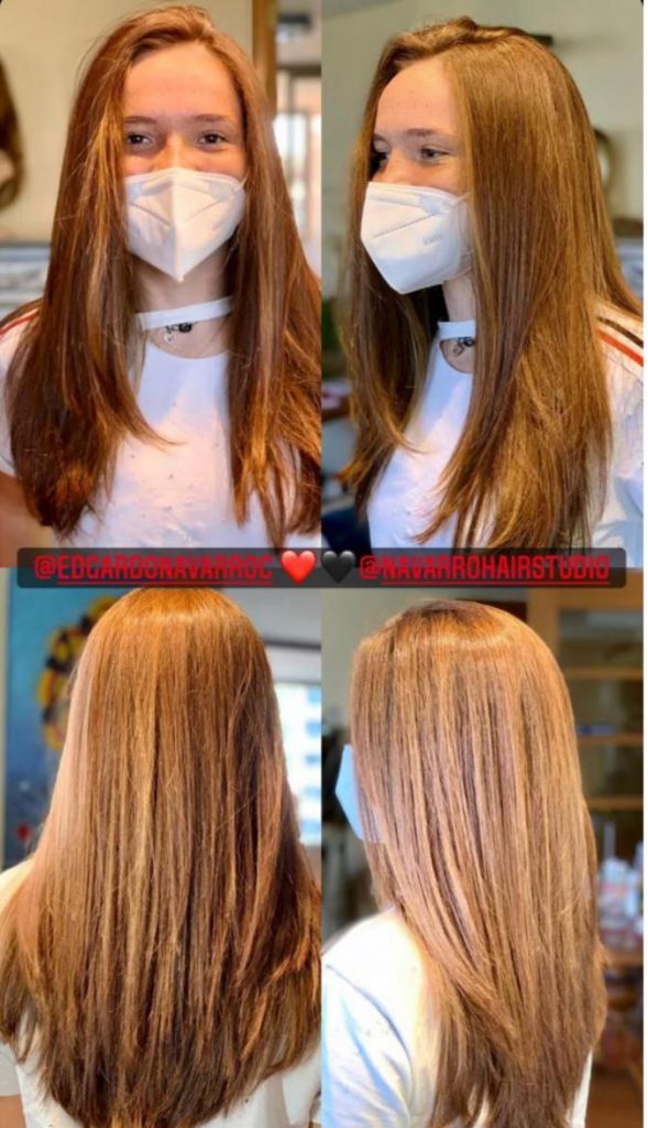 Laura de la Fuente comparte su nuevo cambio de look en redes sociales