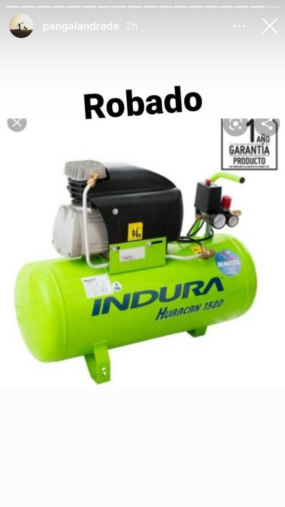 Pangal Andrade sufre robo hotel que se encuentra en plena reconstrucción