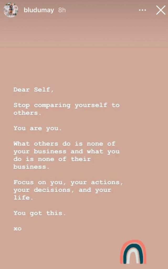 Hija de María Alberó comparte en Instagram potente mensaje de amor propio