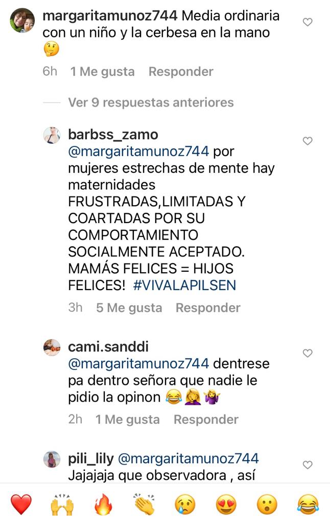 la crítica a Belen por al foto del recuerdo