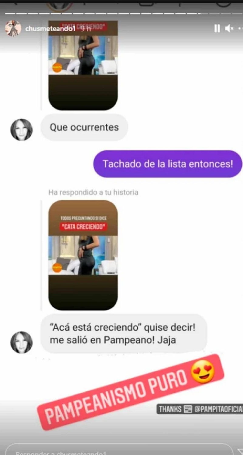 Aclaración De Pampita