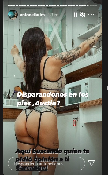 Antonella Rios Historia en respuesta a Arcángel 