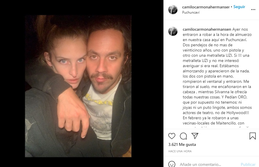 camilo carmona robo en casa