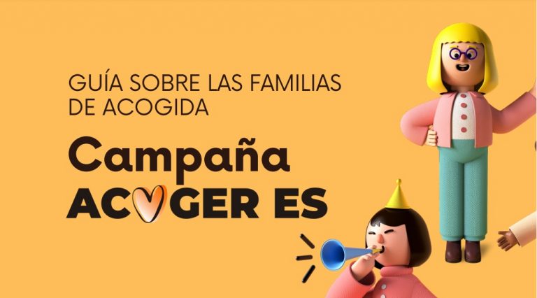La campaña de 'Acoger Es' para fomentar las familias de acogida