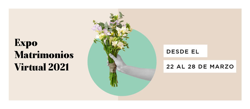 ¿Te casas? Organiza tu matrimonio sin salir de casa en esta feria virtual
