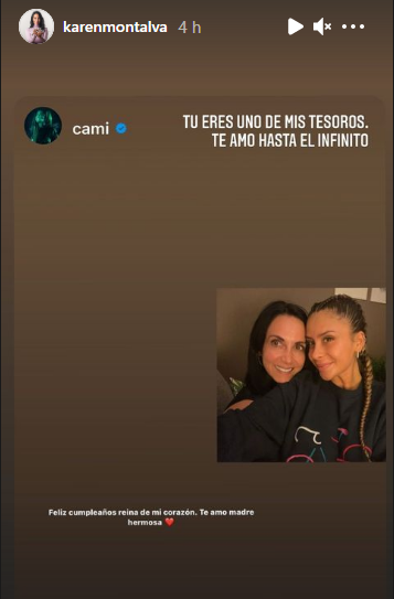 Karen Montalva Mama Cami