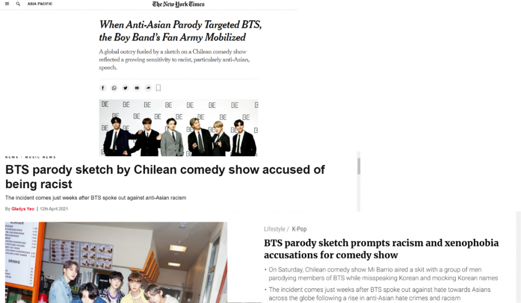 Enojo mundial tras parodia a BTS en "Mi barrio": Los acusaron de racismo