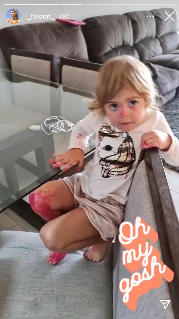 Faloon Larraguibel comparte divertida broma que le hizo su hija