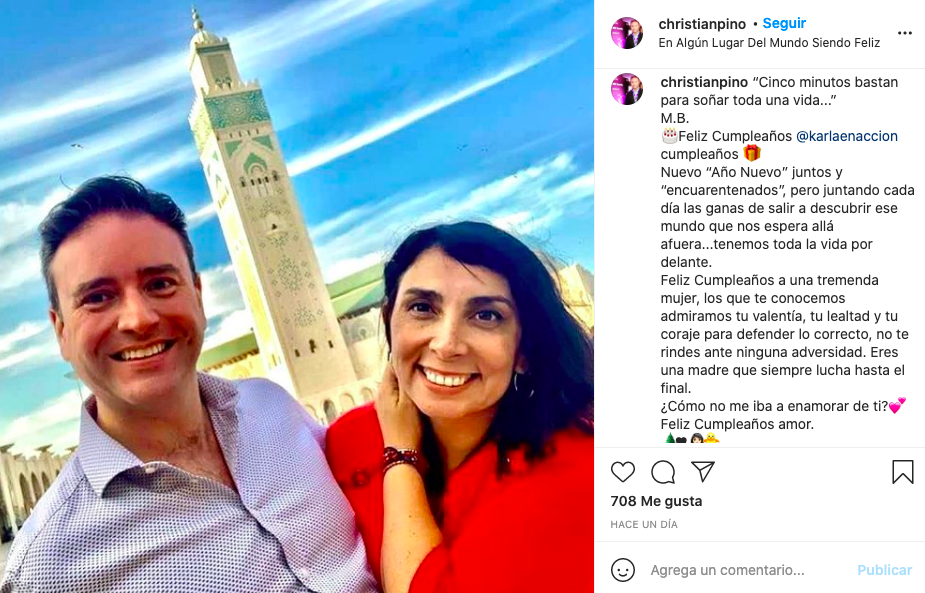 Christian Pino Y Karla Rubilar