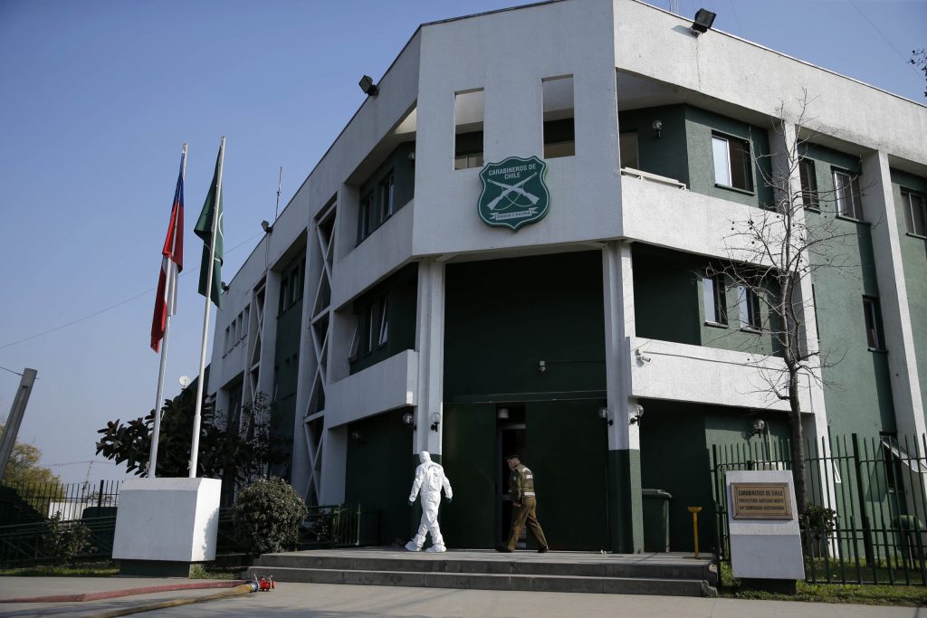 Atentado Explosivo En La 54 Comisaria De Huechuraba.